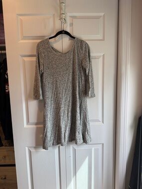 Olivia Rae Heather Grey Swing Mini Dress